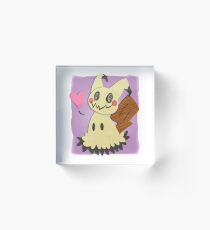 Mimikyu Loves You Acrylic Block
