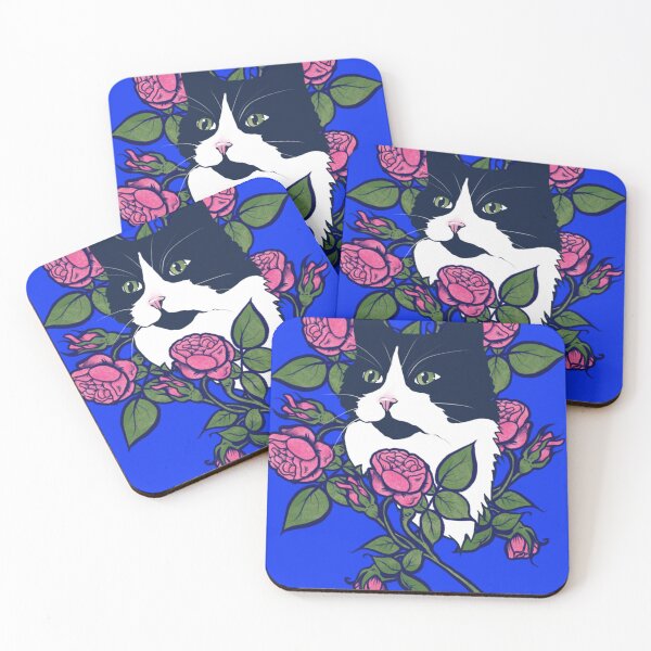Item preview, Tuxedo Cat Sticker designed and sold by AsierRios.