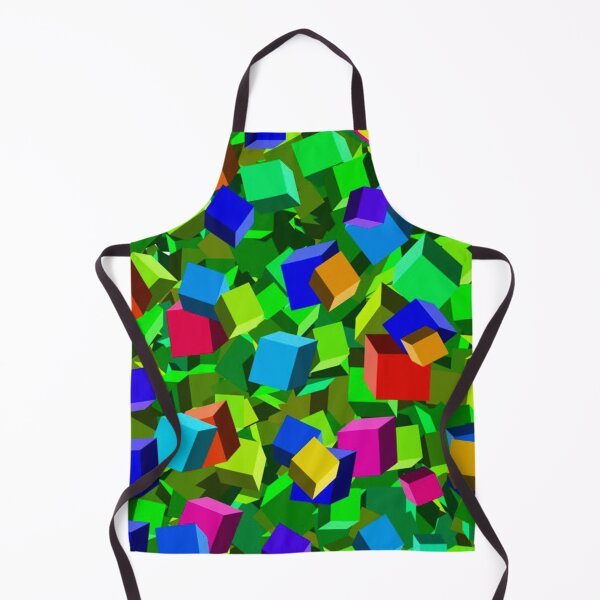 Item preview, Abstract Art Colorful Shades Cubes designed and sold by chahakisha.