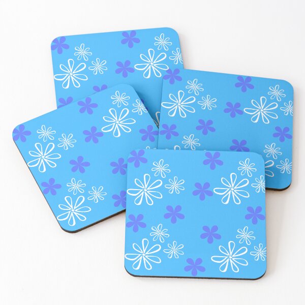 Item preview, blue floral flora designed and sold by Pratyush1111.