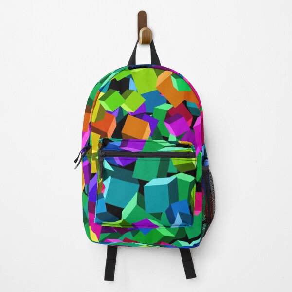 Item preview, Abstract Art Colorful Shades Cubes designed and sold by chahakisha.