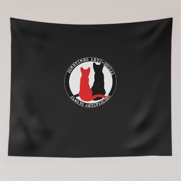 Item preview, Antifa Cats Sticker designed and sold by YannickHeinz.