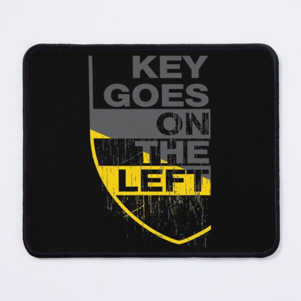 Item preview, K-ey Goes On The Left Clubsport - Half Size designed and sold by ColubatTarn.