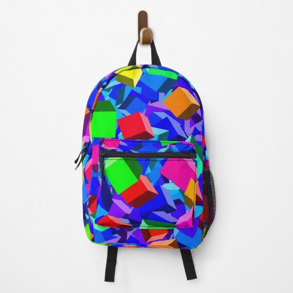 Item preview, Abstract Art Colorful Shades Cubes designed and sold by chahakisha.