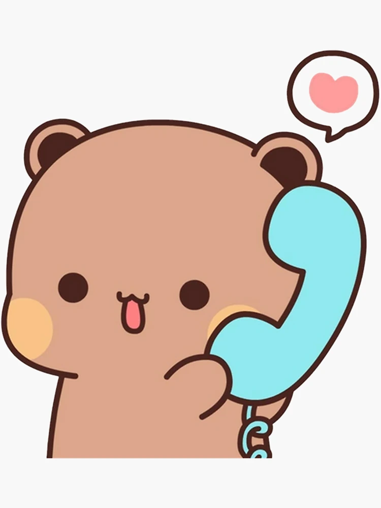 Dudu Is Making A Call With Bubu 