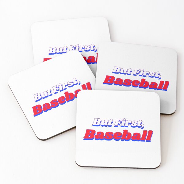 Item preview, But First, Baseball! designed and sold by Echo Aesthetics.
