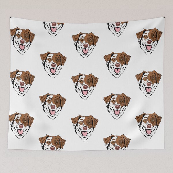 Item preview, Red Merle Australian Shepherd (Amber eyes) designed and sold by arisaidesigns.