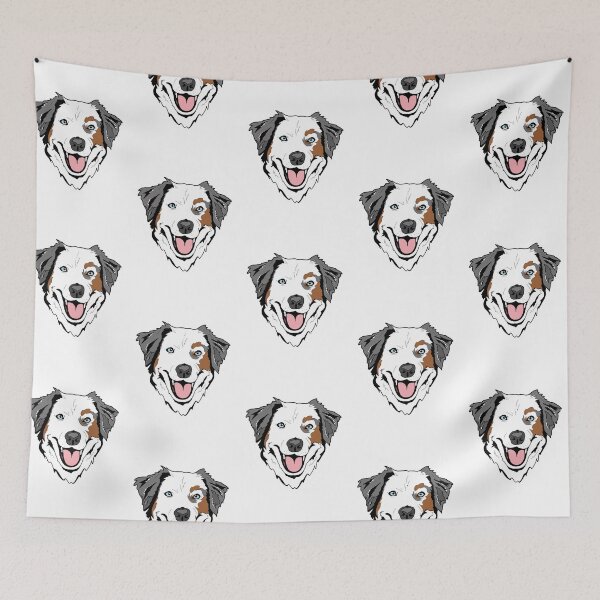 Item preview, Merle Australian Shepherd (Blue eyes) designed and sold by arisaidesigns.