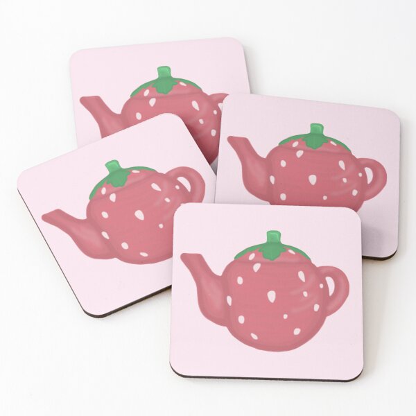 Item preview, Strawberry Teapot designed and sold by Famjoillustrate.