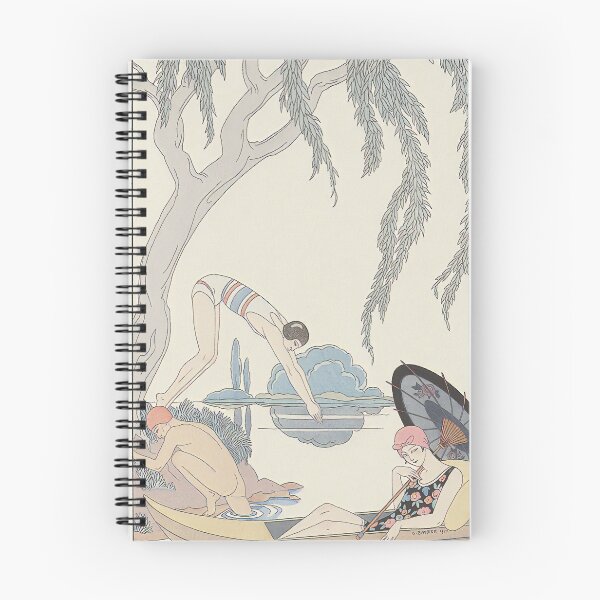 Item preview, Women Swimming - Art Deco designed and sold by leafsquare.