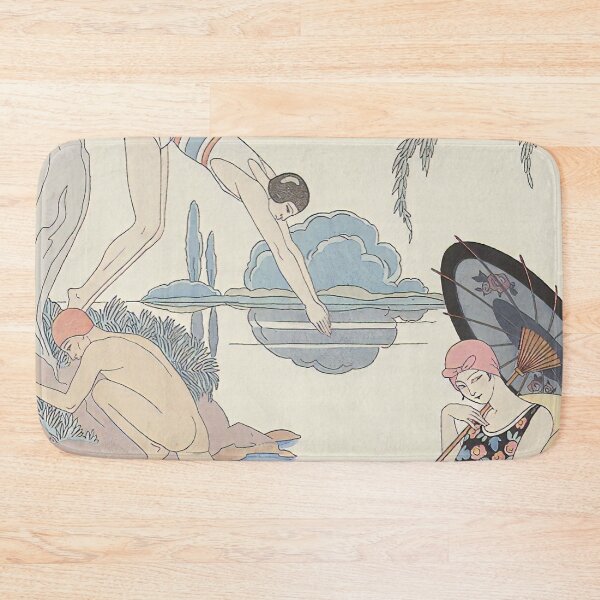 Item preview, Women Swimming - Art Deco designed and sold by leafsquare.