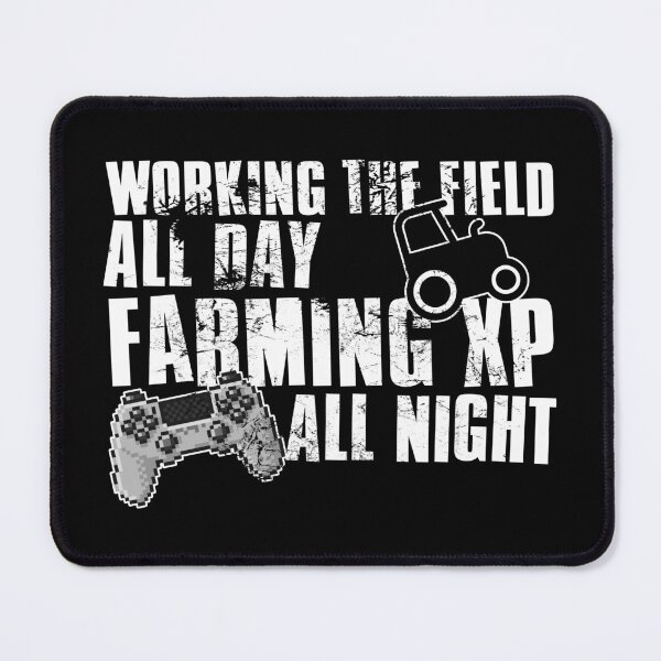 Item preview, Farmer By Day Gamer By Night, Funny Gaming Quote, Cool Dad Husband Brother Gamer designed and sold by FNStuff.