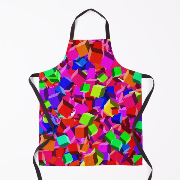 Item preview,  Abstract Art Colorful Shades Cubes designed and sold by chahakisha.