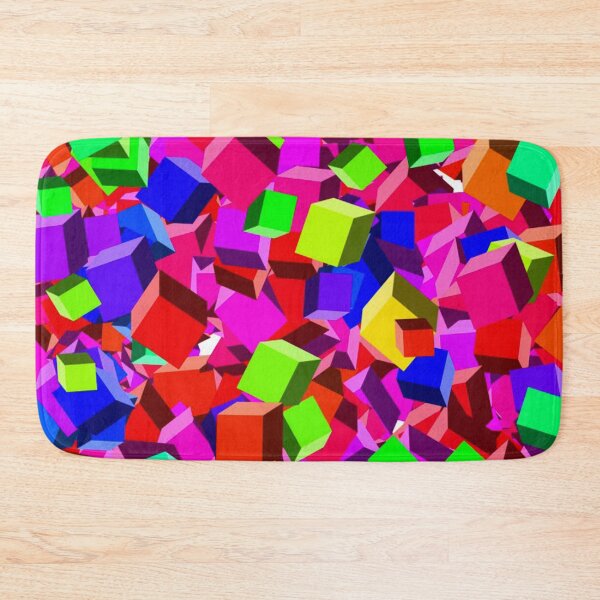 Item preview,  Abstract Art Colorful Shades Cubes designed and sold by chahakisha.