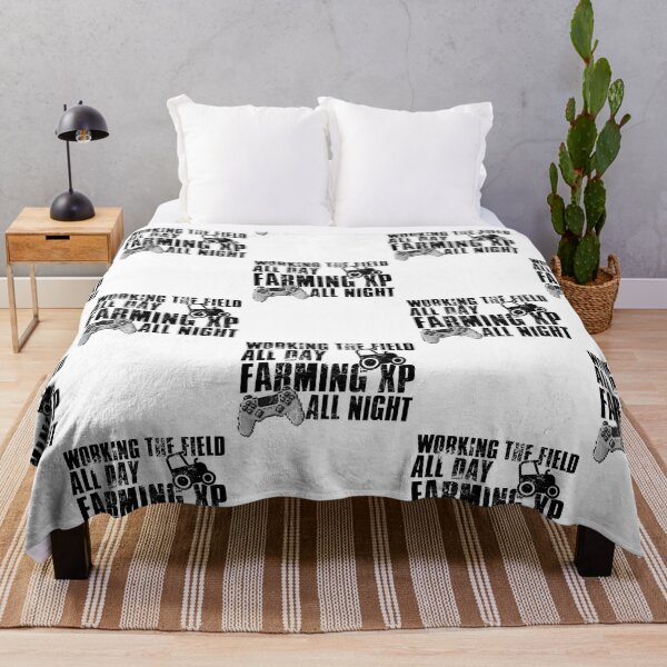 Item preview, Farmer By Day Gamer By Night, Funny Gaming Quote, Cool Dad Husband Brother Gamer designed and sold by FNStuff.