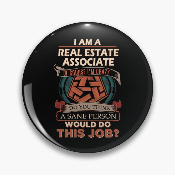 Item preview, Real Estate Associate T Shirt - Sane Person Job Gift Item Tee designed and sold by vonnie38uo.