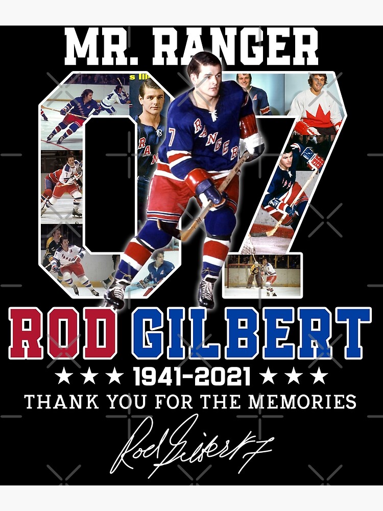 80 years 1941 2021 Rod Gilbert New York Rangers thank you for the