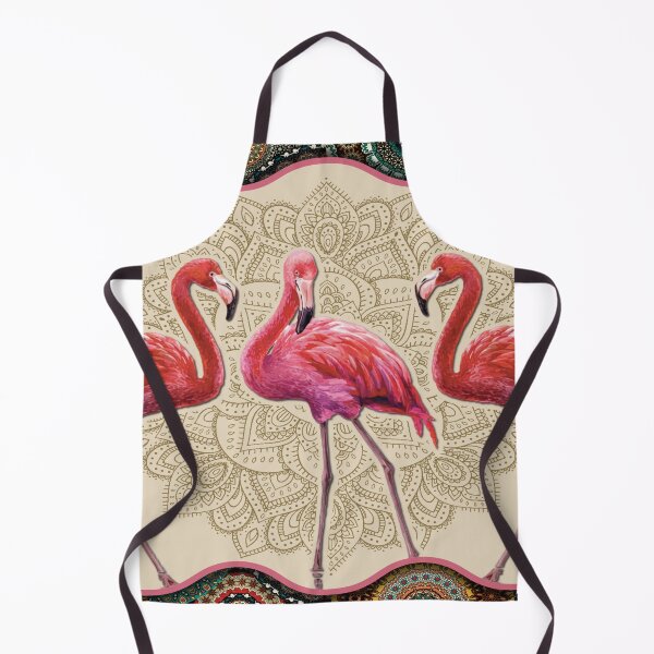 Item preview, Flamingo Vintage Mandala designed and sold by MatildaWatson.