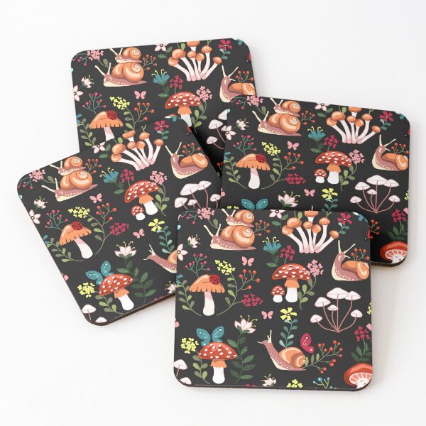 Item preview, Mushrooms surface pattern designed and sold by Wilkinson39.