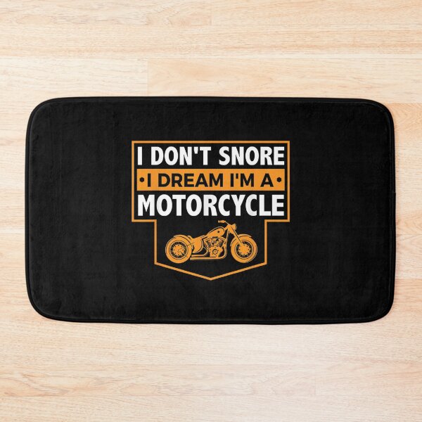 Item preview, I Don't Snore I Dream I'm A Motorcycle - Snoring Biker designed and sold by zacben.