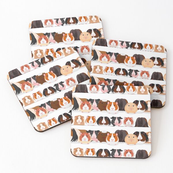 Item preview, Guinea pigs border designed and sold by MatildaWatson.