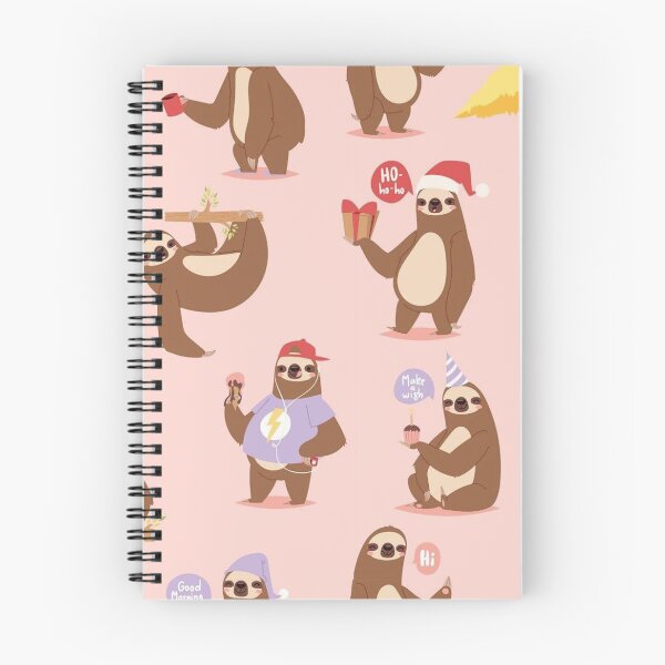 Item preview, Sloth fun vector pattern designed and sold by Wilkinson39.