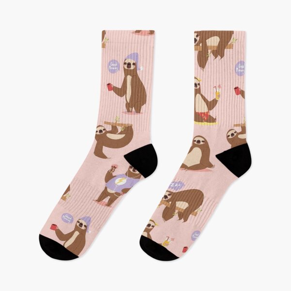 Item preview, Sloth fun vector pattern designed and sold by Wilkinson39.