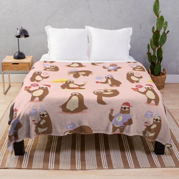 Item preview, Sloth fun vector pattern designed and sold by Wilkinson39.