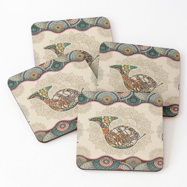 Item preview, Horn Vintage Mandala designed and sold by MatildaWatson.