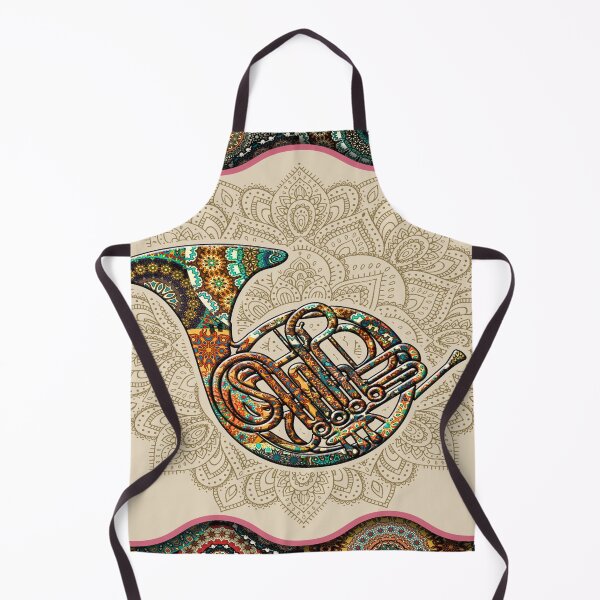 Item preview, Horn Vintage Mandala designed and sold by MatildaWatson.