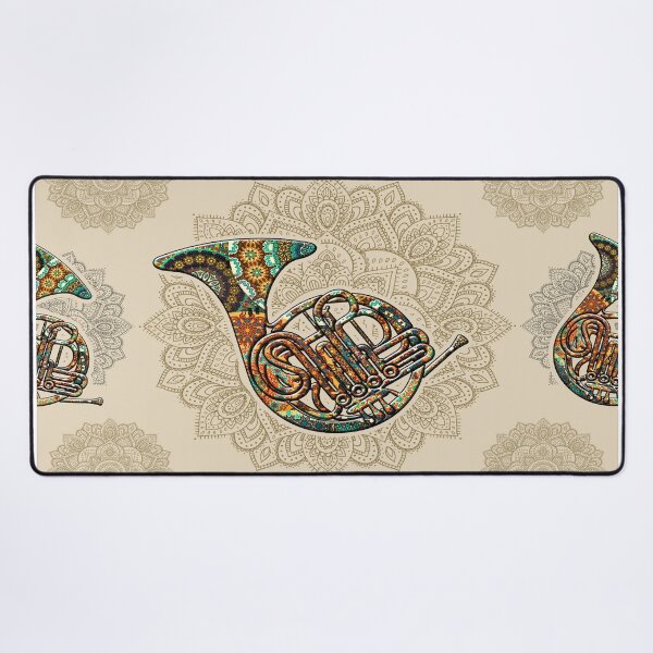 Item preview, Horn Vintage Mandala designed and sold by MatildaWatson.