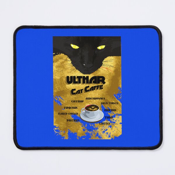 Item preview, Ulthar Cat Caffe Sticker designed and sold by AlejandraAcuna.