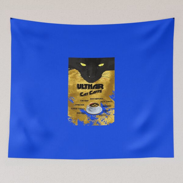 Item preview, Ulthar Cat Caffe Sticker designed and sold by AlejandraAcuna.