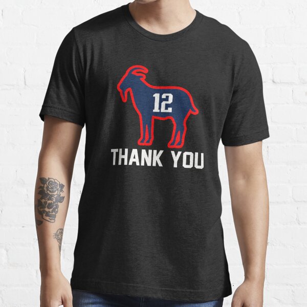 Tom Brady 12 Goat Tampa Bay Buccaneers T-Shirt - Anynee