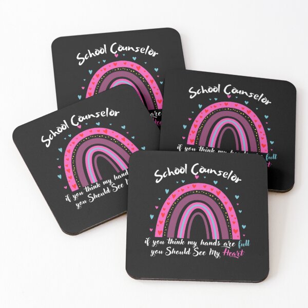 Item preview, School Counselor Week Leopard Rainbow Should See My Heart designed and sold by anas667.