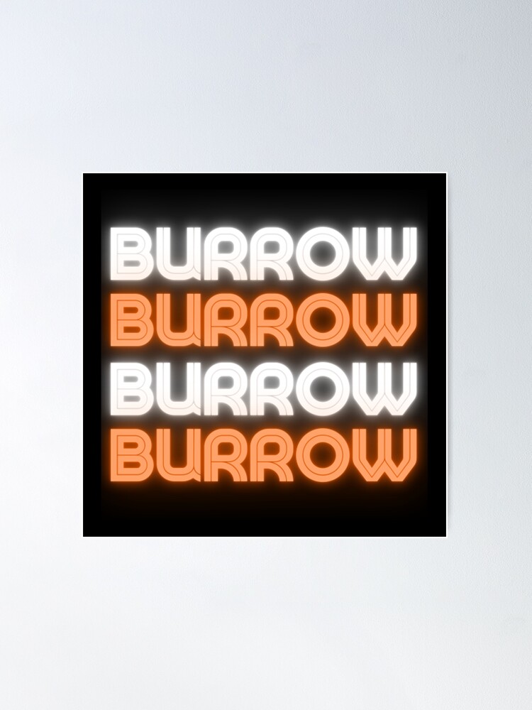 Joe Burrow Who Dey American Football Sticker for Sale by LouisUS