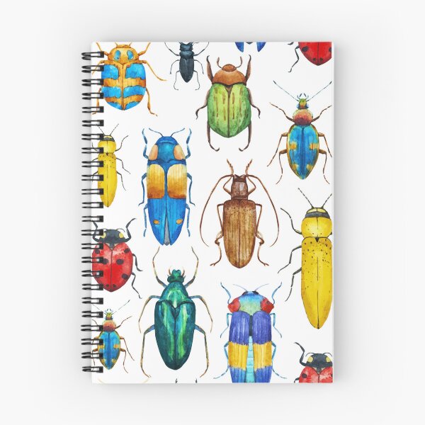 Item preview, Watercolor bug beetle pattern designed and sold by Wilkinson39.