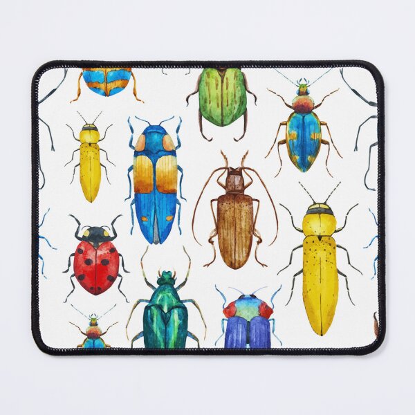 Item preview, Watercolor bug beetle pattern designed and sold by Wilkinson39.