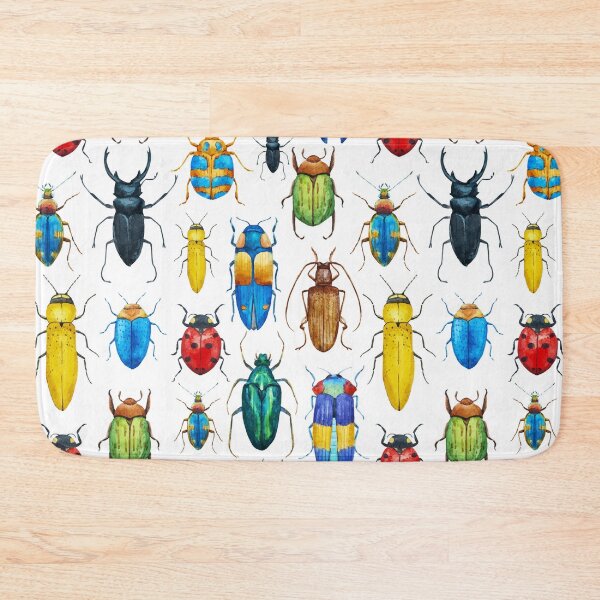 Item preview, Watercolor bug beetle pattern designed and sold by Wilkinson39.