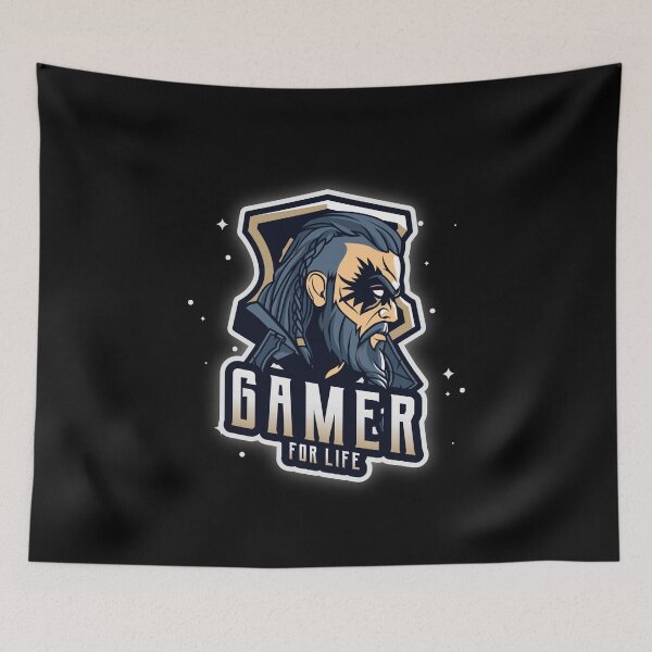 Artikelvorschau, Gamer for Life mit Ancient Nordic Warrior entworfen und verkauft von PRIVARSHU.