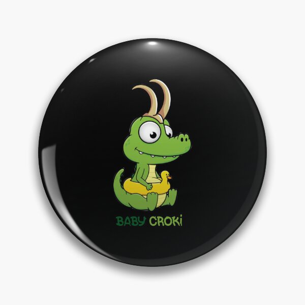 Item preview, Croki baby croki Sticker designed and sold by HendrikHoffmann.