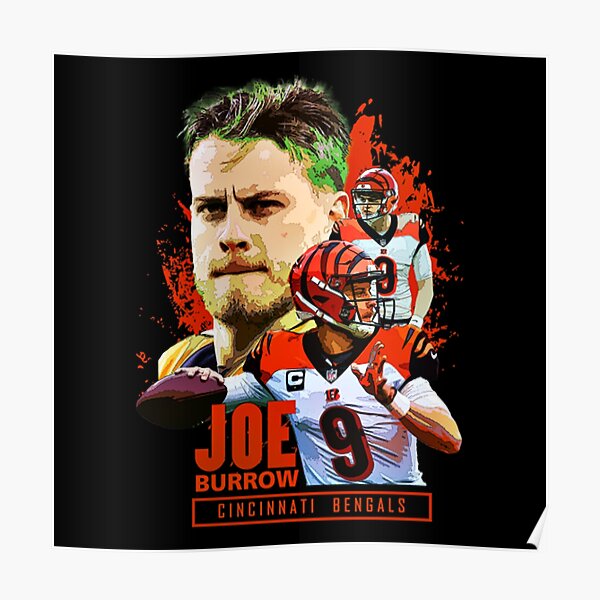 Cincinnati Bengals: Joe Burrow 2023 Icon Poster - Officially