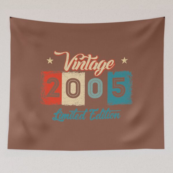 Item preview, 17 Year Old 17 Birthday Gifts Vintage 2005 Limited Edition T-Shirt designed and sold by VinhPars.