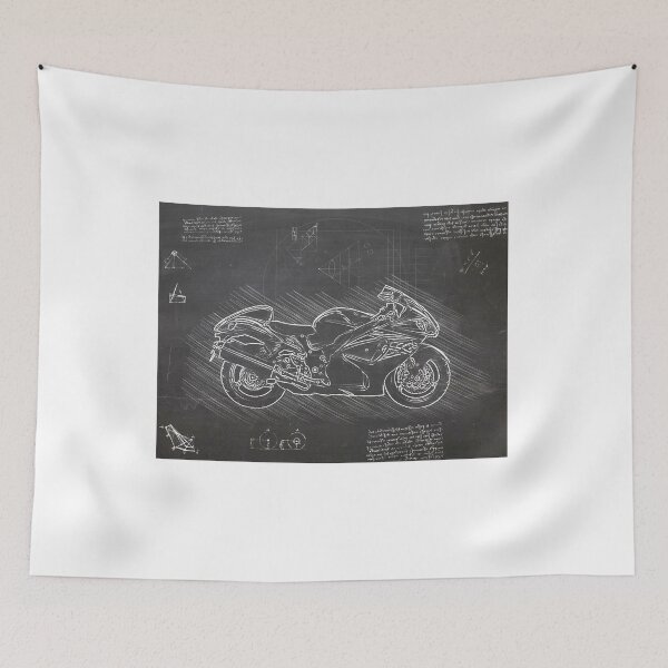 Item preview, Da Vinci Sketch Art Hayabusa Model 2022 - Blackboard designed and sold by Rayyanz.