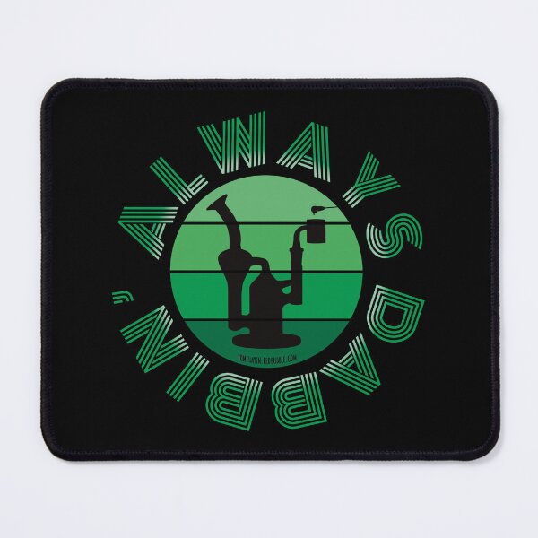 Item preview, Retro Vintage Sunset Green Dab Rig-Always dabbing designed and sold by YomeHayin.