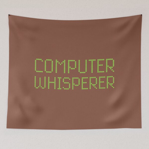 Item preview, Computer Whisperer Funny IT Technician Nerd Geek Geeky Tech T-Shirt designed and sold by VinhPars.