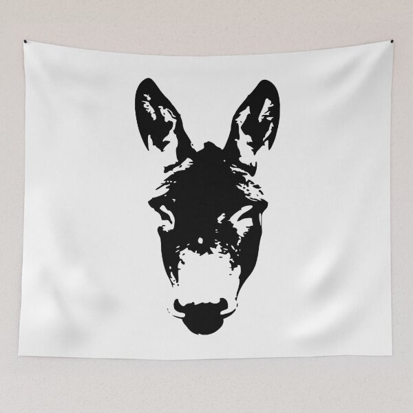 Item preview, Donkey Face Animal Head T-Shirt designed and sold by VinhPars.