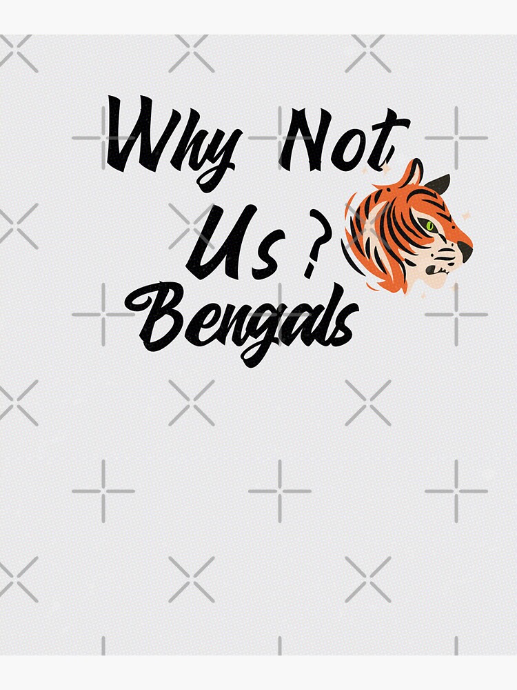 bengals afc championship Sticker for Sale by DaHYInspire