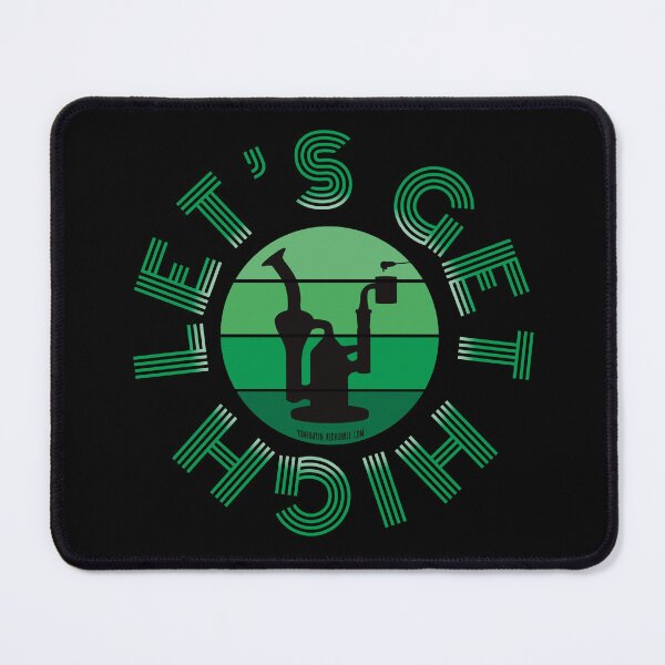 Item preview, Retro Vintage Sunset Green Dab Rig-Lets get high designed and sold by YomeHayin.