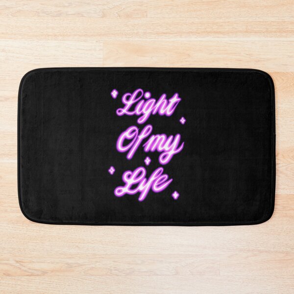Item preview, Light of My Life Neon Pink Quote designed and sold by thesnowwhyte.